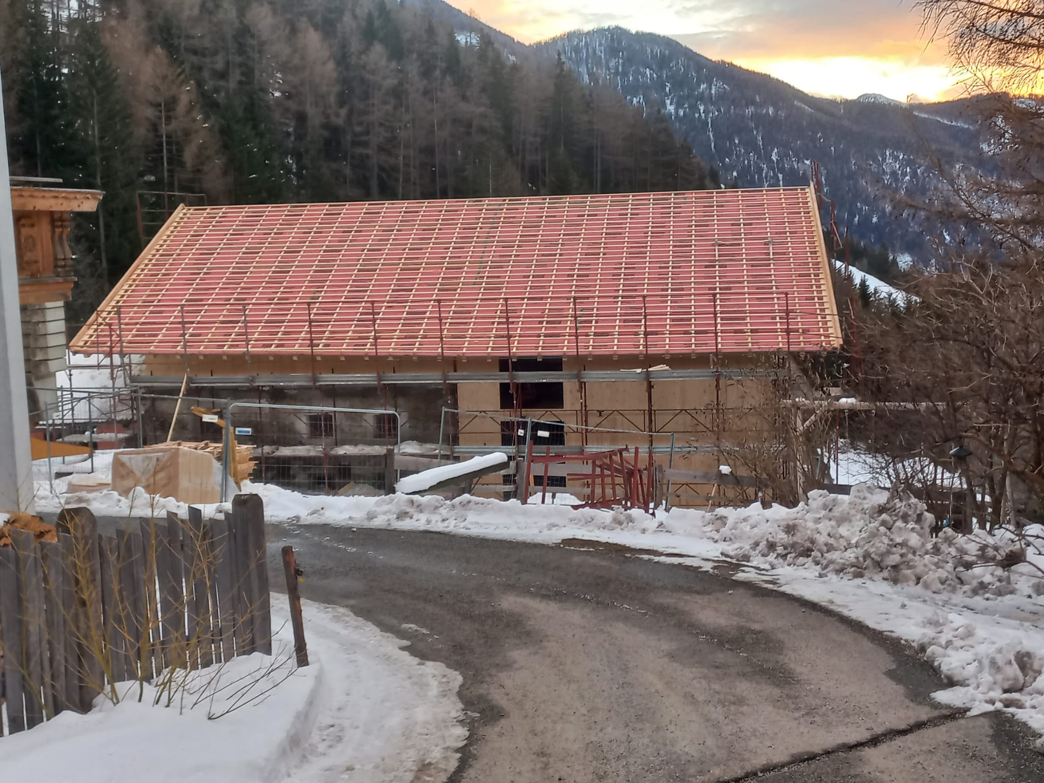 Costruzione finita a Val di Vizze